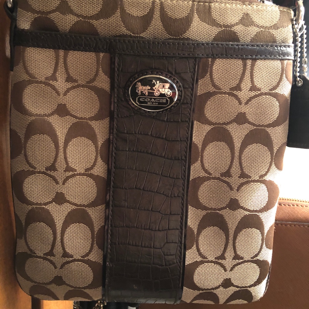 Coach Tan Crossbody Bag